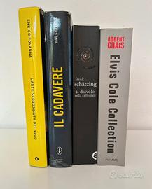 4 libri - romanzi thriller