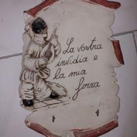 portachiavi con pulcinella