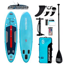 Sup Gonfiabile Stand Up Paddle 320 Blue Allround