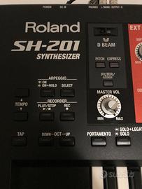 Manuale istruzioni Roland SH-201 italiano