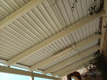 Pergola con lamelle orientabili