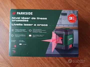 Livella laser Parkside con supporto a morsetto 