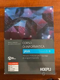 CORSO DI INFORMATICA JAVA VOL.B ISBN 9788836003310