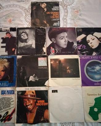 13 DISCHI IN VINILE (45 giri)