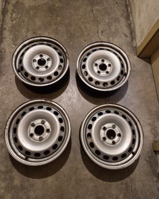 Cerchi in ferro originali Volkswagen 15”- set da 4