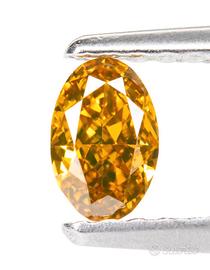 Diamante Naturale Fancy Intense Orange 0.30ct VS2