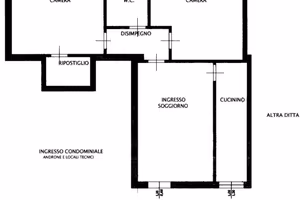 Appartamento con ingresso indipendente