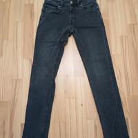 Jeans DACK'S Slim Fit Uomo/Ragazzo Neri taglia 44
