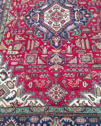 tappeto persiano tabriz 284x200