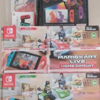 NINTENDO SWITCH + 2 GIOCHI (nuovi),MARIO KART LIVE