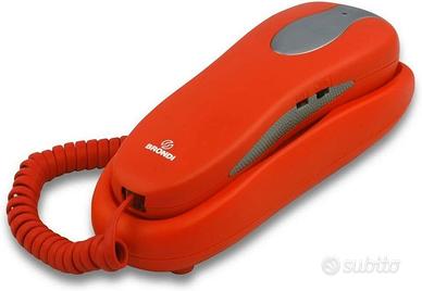 BRONDI NEMO TELEFONO A FILO SLIM rosso
