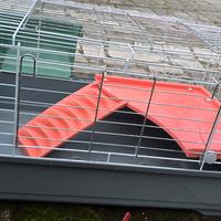 Gabbia per roditori + accessori.