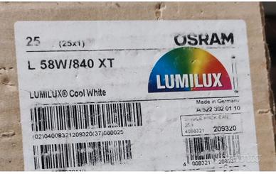 NEON OSRAM 58W LUMILUX XT  150CM  BIANCO FREDDO