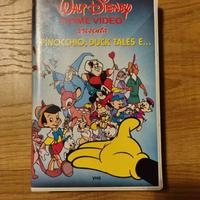 Walt Disney VHS "Pinocchio, Duck Tales e..."