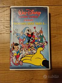 Walt Disney VHS "Pinocchio, Duck Tales e..."