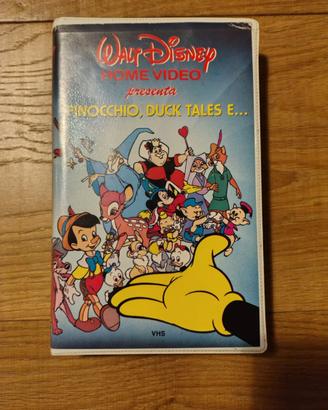 Walt Disney VHS "Pinocchio, Duck Tales e..."