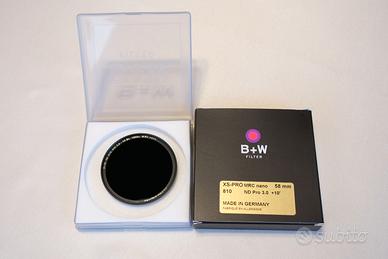 FILTRO B+W Master ND 3.0 10 STOP MRC Nano 58 MM