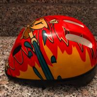 Caschetto bicicletta bambino pompiere