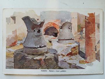 CARTOLINA 1913 POMPEI-PUBBLICITA' FARMACEUTICA