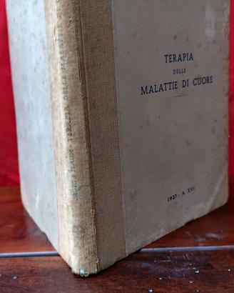 Libro antico medico del 1937. Terapia Malattie di 