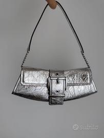 Borsa Michael Kors Colby Clutch argento