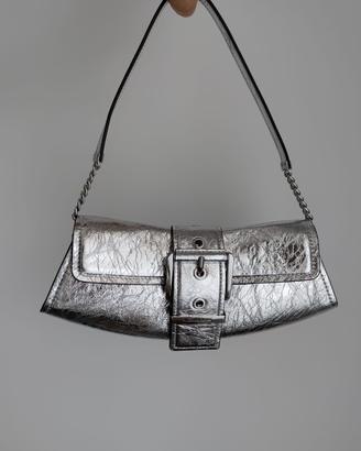 Borsa Michael Kors Colby Clutch argento
