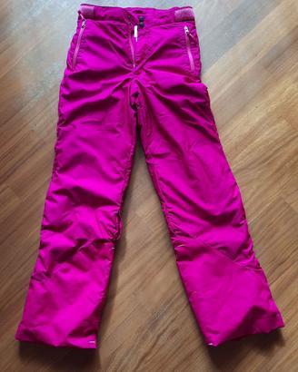 Pantaloni Sci Bambina 500 PNF Rosa Wedze (14 anni)