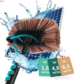 VONROC Kit pulizia pannelli fotovoltaici, 6,50m, S