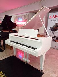 Pianoforte a mezza coda kawai mod. kg-2c bianco l