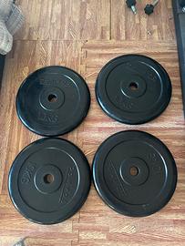 4. Dischi diametro disco olimpico torale 40 kg