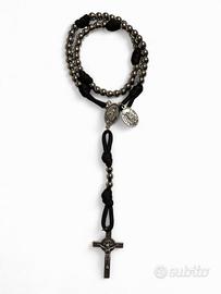 Corona del Rosario in Acciaio e Paracord – Artigia