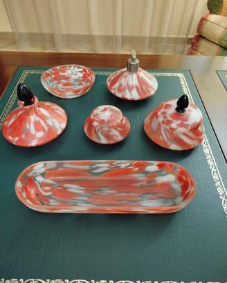 set da toilette da signora d’epoca vintage anni 20