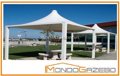 Gazebo WIND MAXI 10x10 tendone fisso certificato