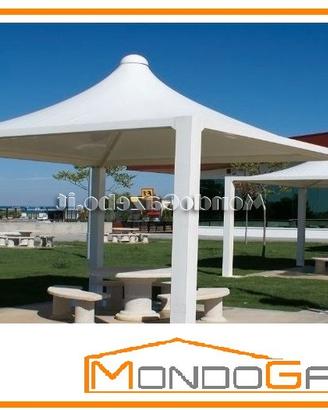Gazebo WIND MAXI 10x10 tendone fisso certificato