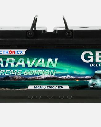 Batteria seminuova Gel 12v 140ah servizi camper