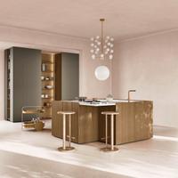 Cucina con Penisola Progettazione interna | L. 3m