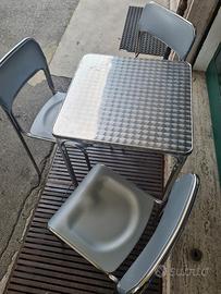 6 tavoli 20 sedie bar esterno