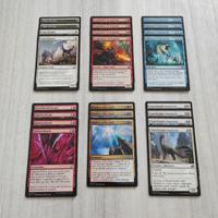 Mazzo carte Magic Bianco Rosso CICLO Cycling mtg