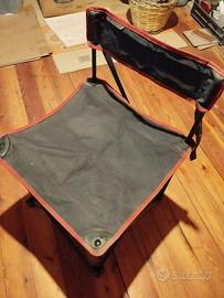 Sedia richiudibile con tracolla