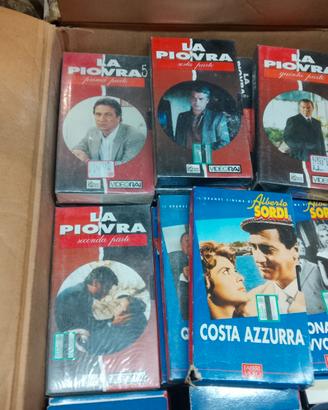 collezione vhs Piovra