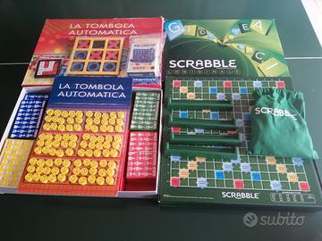 5 Giochi - Tombola/Scrable/Tris /Forza 4 /Puzzle 