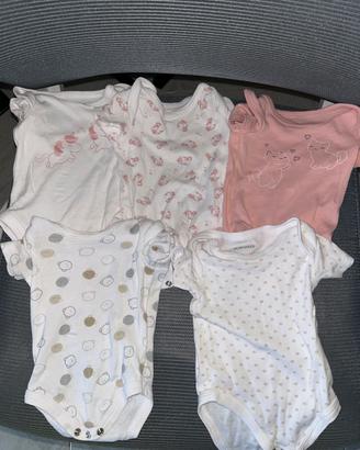 Body intimi mezza manica neonato/a 1-3M Prenatal