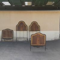 Letto antico in ferro battuto