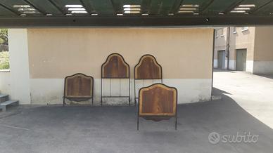 Letto antico in ferro battuto