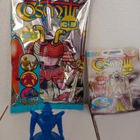 Action Figure Cosmiti 3d,con libricino e bustina 