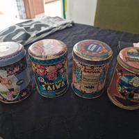 Barattoli biscotti Saiwa