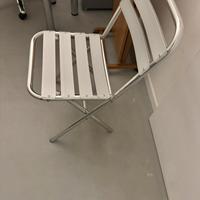 Sedie da esterno pieghevoli