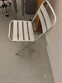 Sedie da esterno pieghevoli