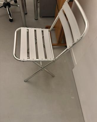 Sedie da esterno pieghevoli