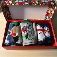 Box calzini natalizi uomo – 3 paia, mai idossati